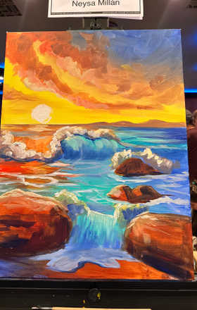 Neysa Millán · AB2658-2-2 · Round 2 Easel 2