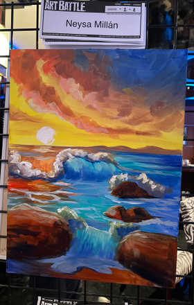 Neysa Millán · AB2658-2-2 · Round 2 Easel 2