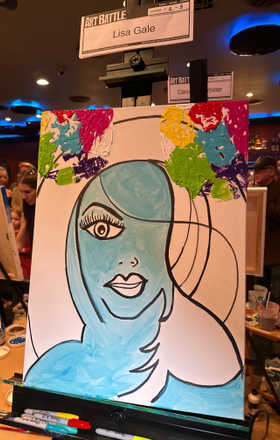 Lisa Gale · AB2658-2-3 · Round 2 Easel 3