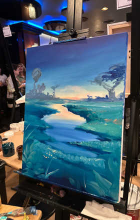 Bri Serna · AB2658-2-5 · Round 2 Easel 5