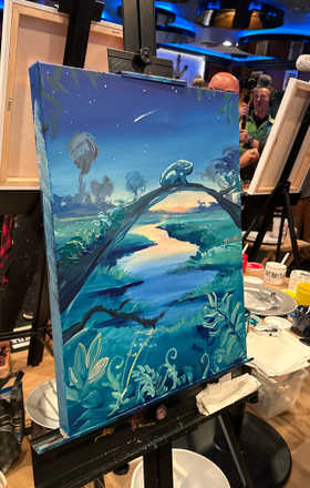 Bri Serna · AB2658-2-5 · Round 2 Easel 5