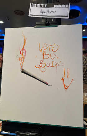 Ryan Houman · AB2658-3-2 · Round 3 Easel 2