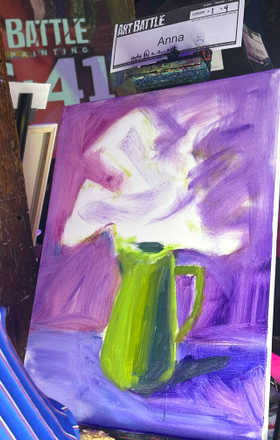 Anna · AB2663-1-4 · Round 1 Easel 4