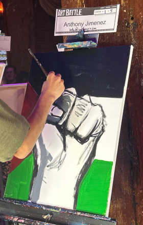 Anthony jimenez · AB2663-1-5 · Round 1 Easel 5