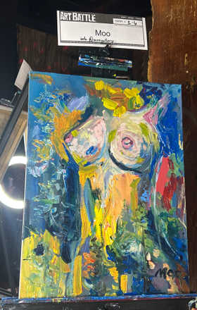 Moo · AB2663-2-6 · Round 2 Easel 6