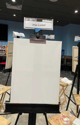 Jess Lindell · AB2664-1-1 · Round 1 Easel 1