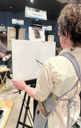 Jess Lindell · AB2664-1-1 · Round 1 Easel 1