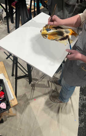 Jess Lindell · AB2664-1-1 · Round 1 Easel 1