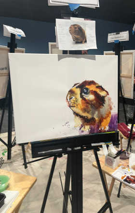 Jess Lindell · AB2664-1-1 · Round 1 Easel 1
