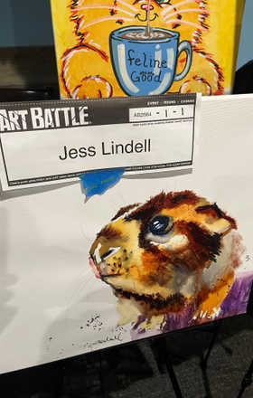 Jess Lindell · AB2664-1-1 · Round 1 Easel 1