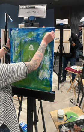 Juanita Tatum · AB2664-1-2 · Round 1 Easel 2
