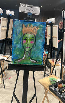 Juanita Tatum · AB2664-1-2 · Round 1 Easel 2