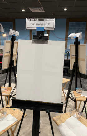Dan Hedstrom Jr · AB2664-1-5 · Round 1 Easel 5