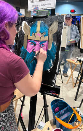 Deanna Greyoak · AB2664-2-3 · Round 2 Easel 3