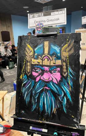 Deanna Greyoak · AB2664-2-3 · Round 2 Easel 3