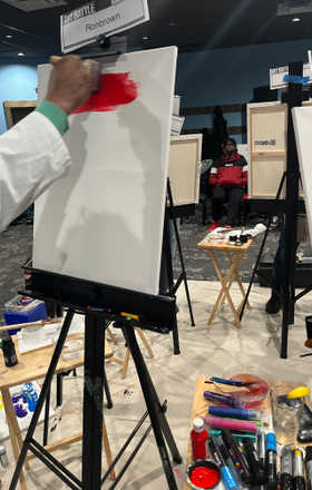 Ronbrown · AB2664-2-4 · Round 2 Easel 4