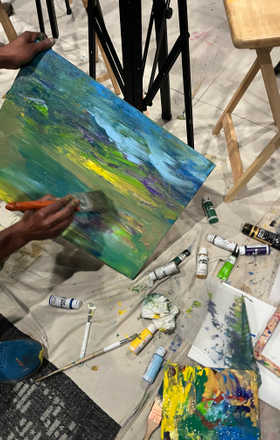 Donte Mearon · AB2664-2-5 · Round 2 Easel 5