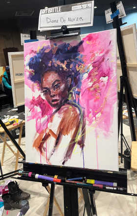Diana De Moraes · AB2664-3-2 · Round 3 Easel 2