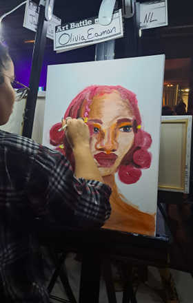 Olivia Eaman · AB2680-1-3 · Round 1 Easel 3
