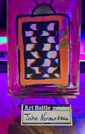 John Normandeau · AB2680-1-5 · Round 1 Easel 5