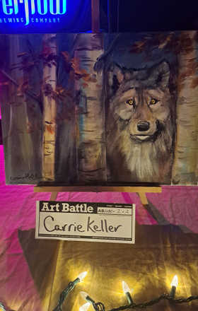 Carrie keller · AB2680-2-2 · Round 2 Easel 2