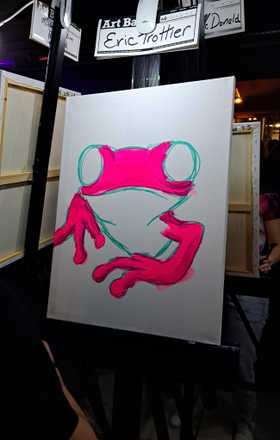Eric Trottier · AB2680-2-3 · Round 2 Easel 3