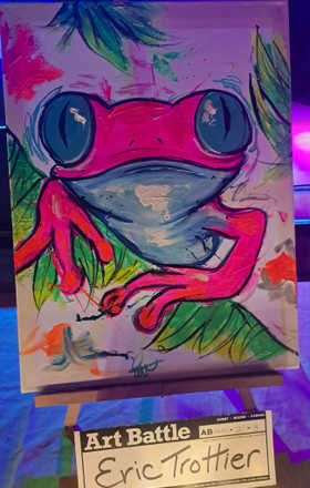 Eric Trottier · AB2680-2-3 · Round 2 Easel 3