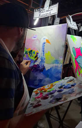 Michel-Antoine Renaud · AB2680-2-4 · Round 2 Easel 4