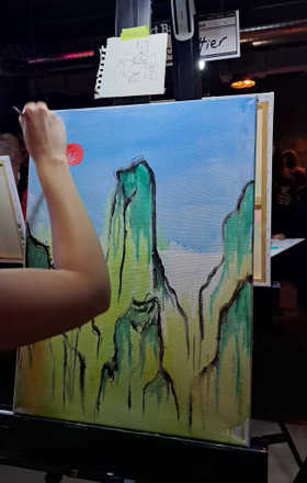 Melanie McDonald · AB2680-2-5 · Round 2 Easel 5