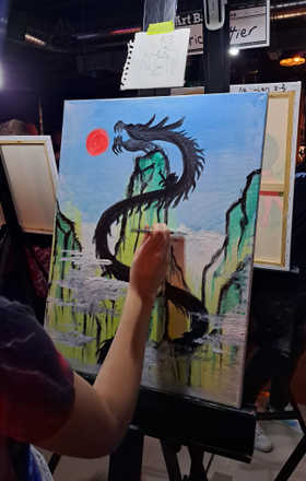 Melanie McDonald · AB2680-2-5 · Round 2 Easel 5