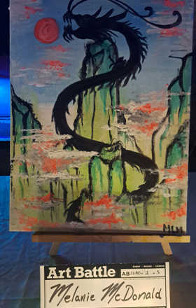 Melanie McDonald · AB2680-2-5 · Round 2 Easel 5