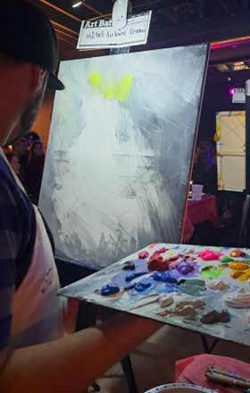 Michel-Antoine Renaud · AB2680-3-3 · Round 3 Easel 3