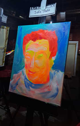 Julia Davids · AB2680-3-4 · Round 3 Easel 4
