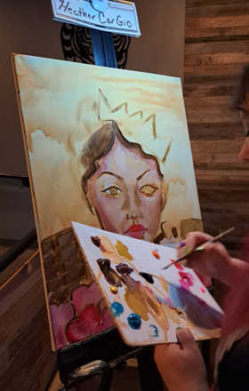Heather CarGio · AB2680-4-1 · Round 4 Easel 1