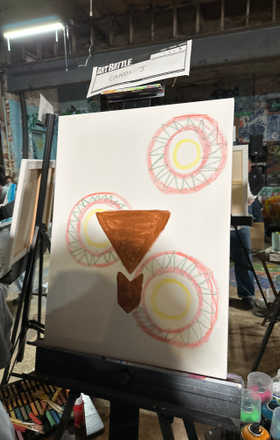 Candi J · AB2686-1-3 · Round 1 Easel 3