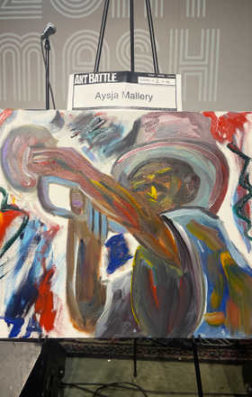 Aysja Mallery · AB2690-2-4 · Round 2 Easel 4