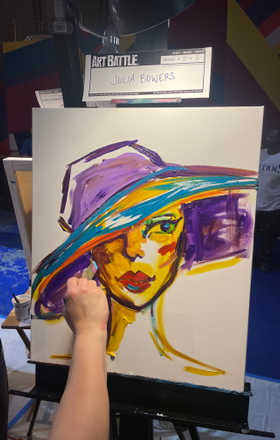 Julia Bowers · AB2690-3-3 · Round 3 Easel 3