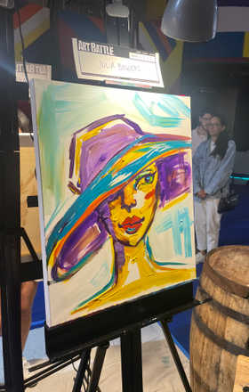 Julia Bowers · AB2690-3-3 · Round 3 Easel 3