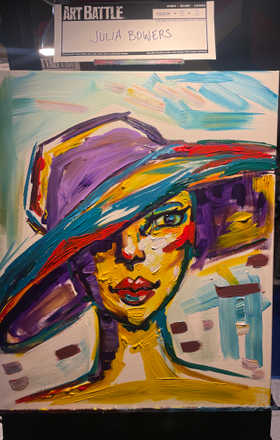 Julia Bowers · AB2690-3-3 · Round 3 Easel 3