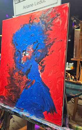 Ariane Leduc · AB2697-1-2 · Round 1 Easel 2