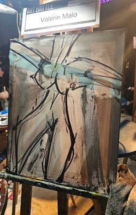 Ariane Leduc · AB2697-1-2 · Round 1 Easel 2