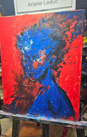 Ariane Leduc · AB2697-1-2 · Round 1 Easel 2