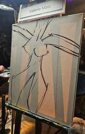 Valerie malo · AB2697-1-3 · Round 1 Easel 3