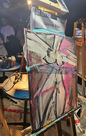 Valerie malo · AB2697-1-3 · Round 1 Easel 3