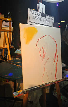Ariane Leduc · AB2697-3-1 · Round 3 Easel 1