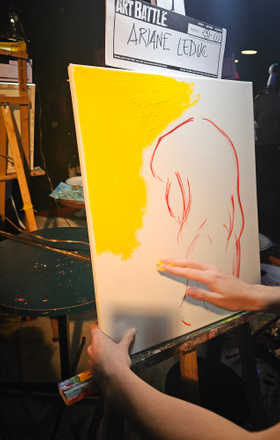 Ariane Leduc · AB2697-3-1 · Round 3 Easel 1