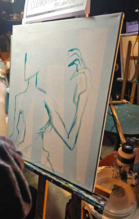 Clementine Coté Bélanger · AB2697-3-3 · Round 3 Easel 3