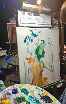 Clementine Coté Bélanger · AB2697-3-3 · Round 3 Easel 3