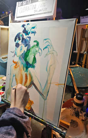 Clementine Coté Bélanger · AB2697-3-3 · Round 3 Easel 3
