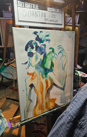 Clementine Coté Bélanger · AB2697-3-3 · Round 3 Easel 3